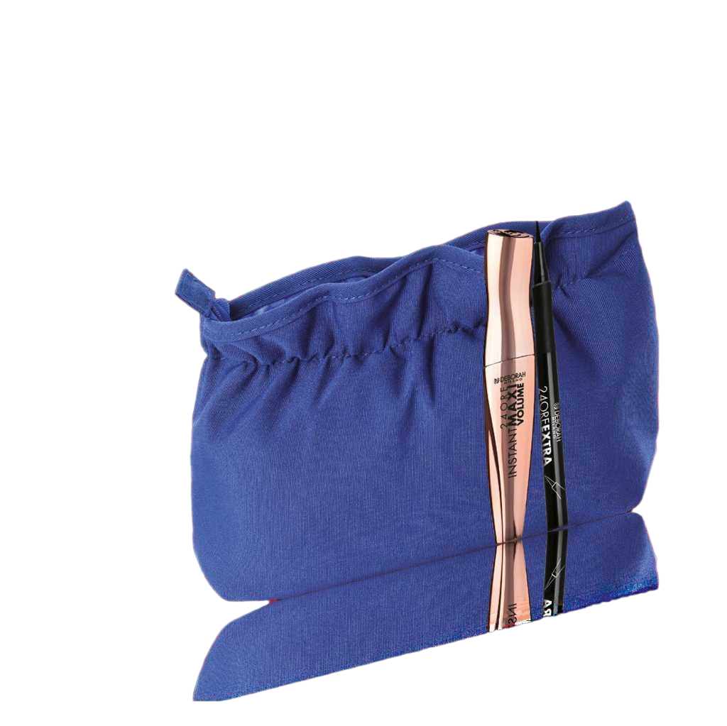 set-deborah-instant-maxi-volume-volumizing-mascara-black-11-ml-24-ore-extra-gel-pencil-eyeliner-black-1-5-g-makeup-bag-blue-1700466897