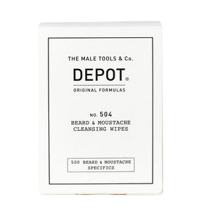 Beard & Moustache Cleansing Wipes