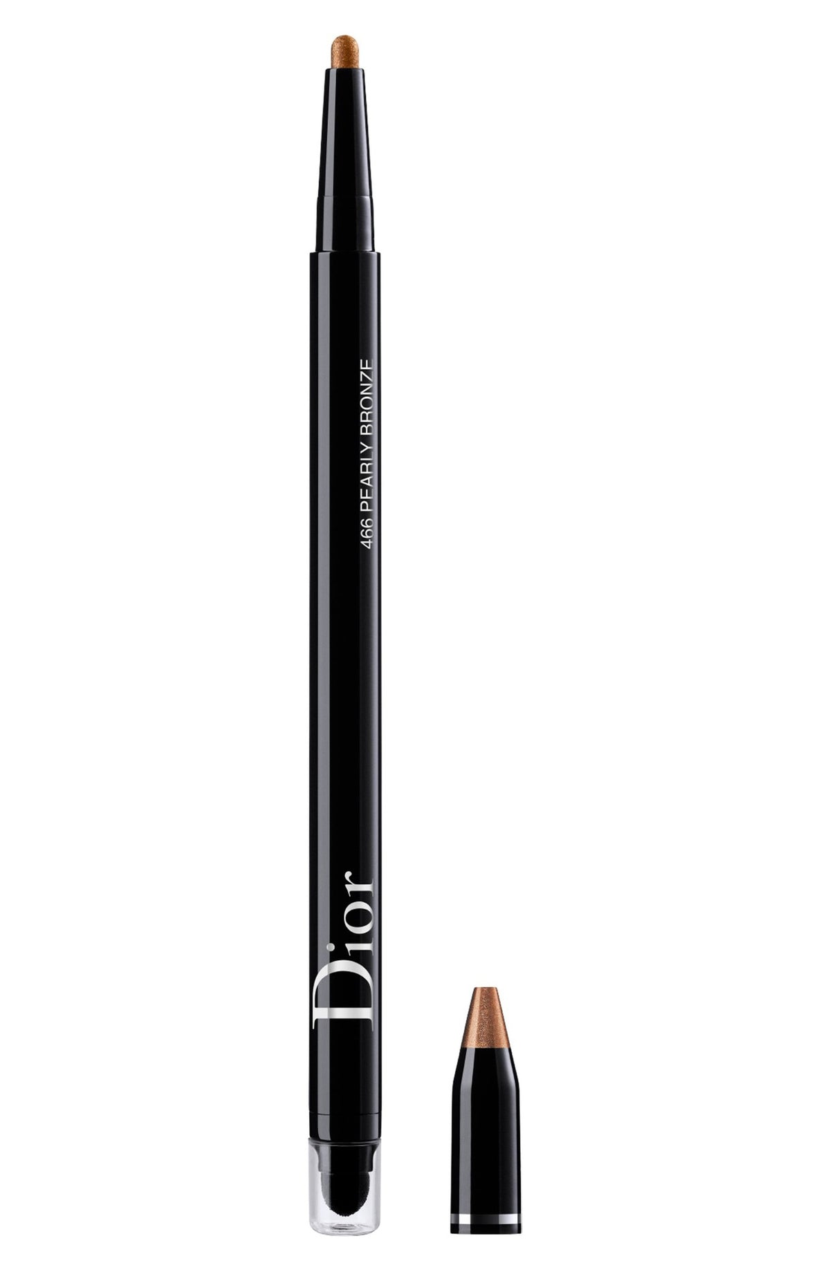 Christian Dior, Diorshow, Waterproof, Double-Ended, Intense Color, Liquid Eyeliner, 466, 0.2 g