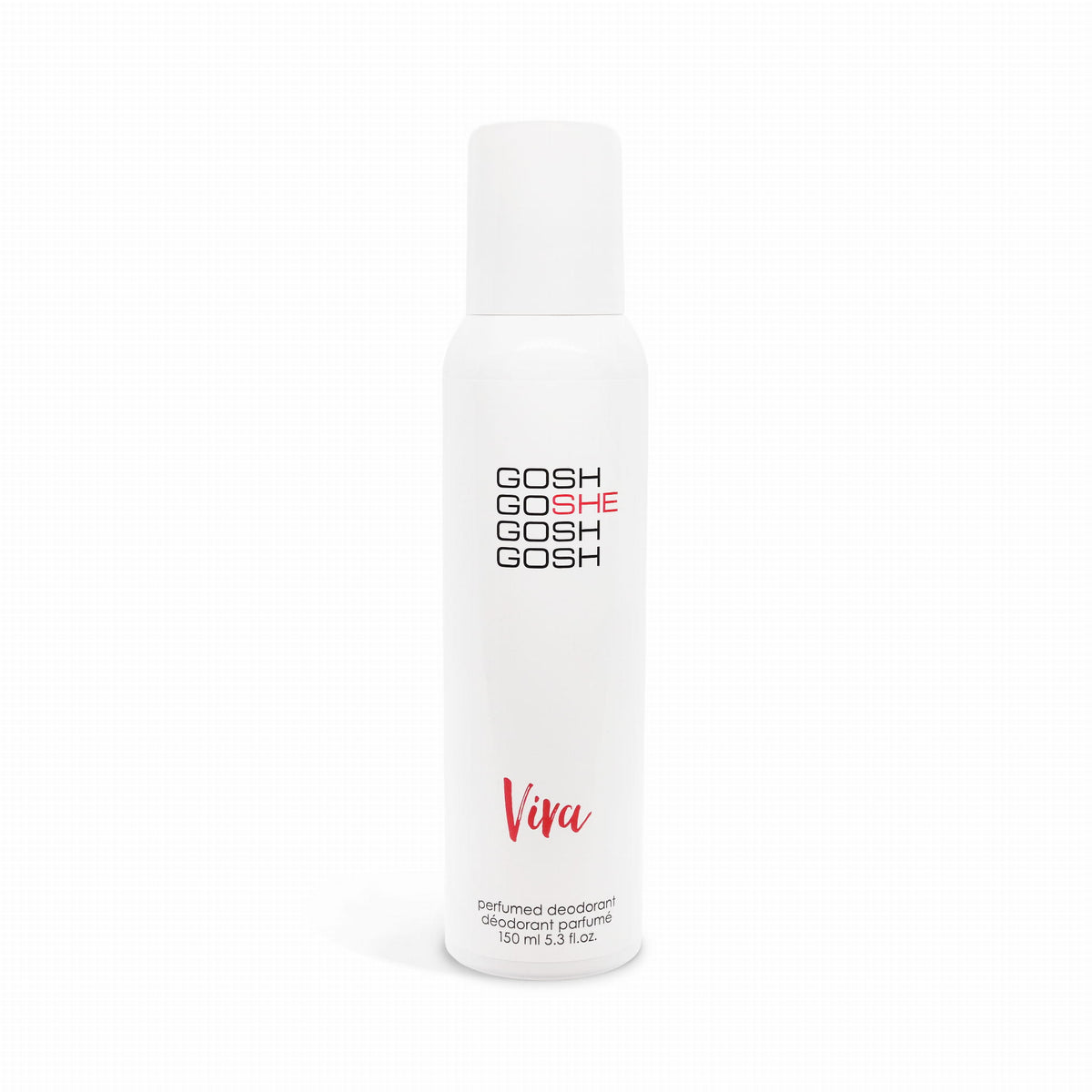 Gosh, She Viva, White Musk, Anti-Perspirant, Deodorant Spray, For Women, 150 ml