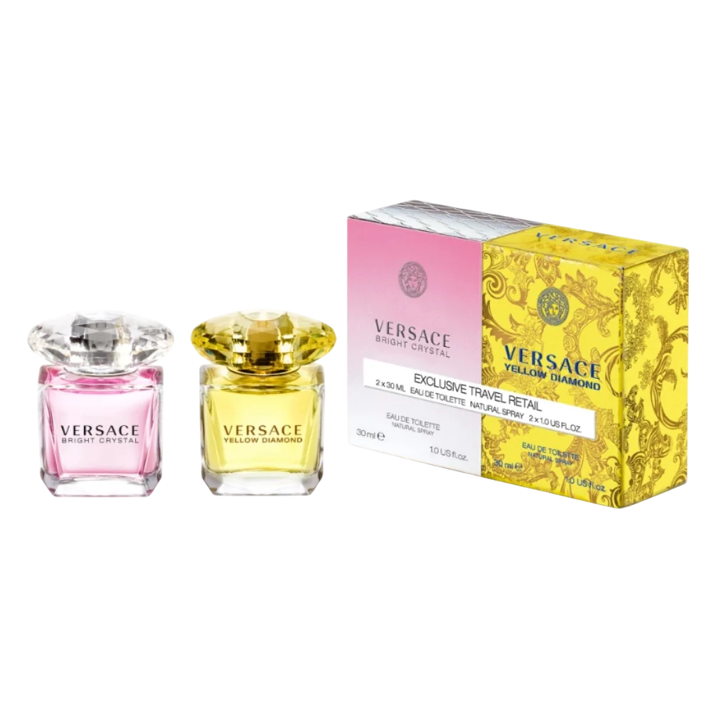 Set Versace: Bright Crystal, Perfume, For Women, 30 ml + Yellow Diamond, Perfume, For Women, 30 ml