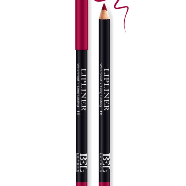 Bel London, BEL London, Hydrogenated Vegetable Oil, Waterproof, Contour, Lip Liner, 111, 0.78 g
