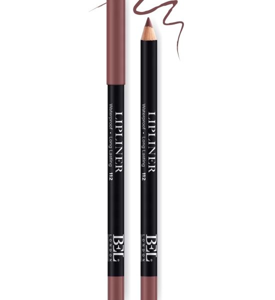 Bel London, BEL London, Hydrogenated Vegetable Oil, Waterproof, Contour, Lip Liner, 112, Brown, 0.78 g