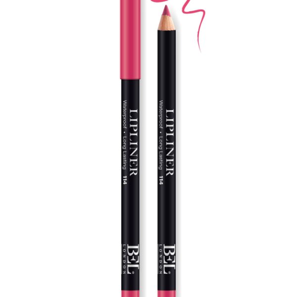 Bel London, BEL London, Hydrogenated Vegetable Oil, Waterproof, Contour, Lip Liner, 114, 0.78 g