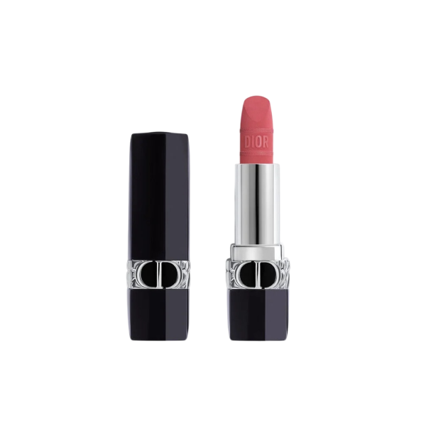 Christian Dior, Dior Rouge, Satin Matte, Cream Lipstick, 757, Pink Paw, 3.5 g
