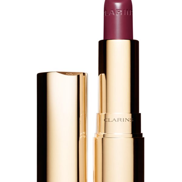 Clarins, Joli Rouge Velvet, Long-Lasting, Cream Lipstick, 744, Soft Plum, 3.5 g