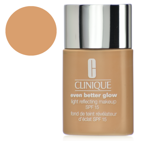 Clinique, Even Better Glow, Light Reflecting, Liquid Foundation, CN 58, Honey, SPF 15, 15 ml *Tester