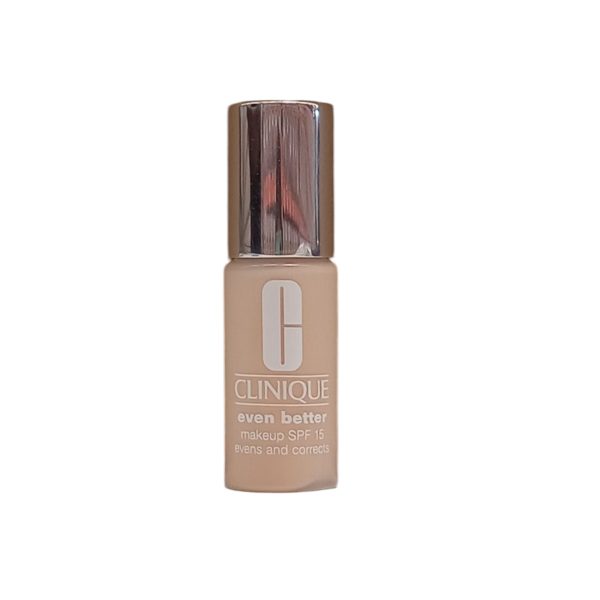 Clinique, Even Better, Paraben-Free, Hydrating, Liquid Foundation, CN 0.75, Custard, SPF 15, 10 ml *Tester