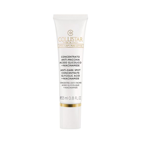 Collistar, Pure Actives, Glycolic Acid & Niacinamide, Anti-Dark Spots, Concentrate, For Face, 25 ml