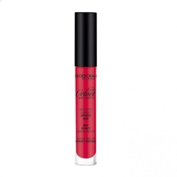 Deborah, Fluid Velvet, Matte, Liquid Lipstick, 07, Fire Red, 4.5 g