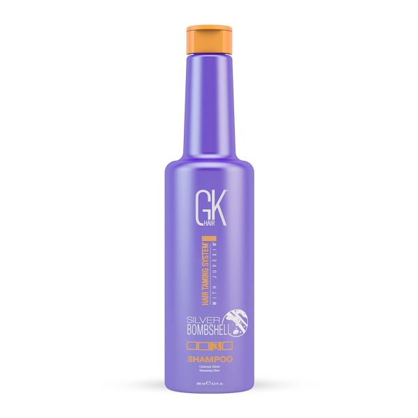 Global Keratin, Silver Bombshell, Hair Shampoo, For Neutralisation Of Yellow Tones, 280 ml