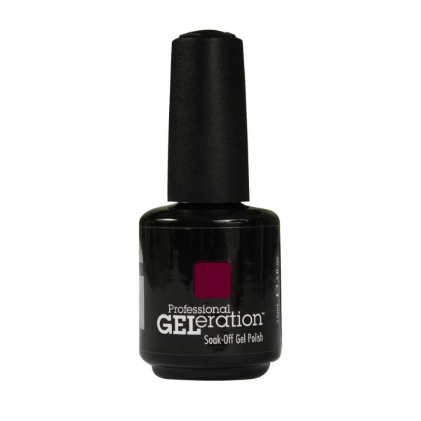 Jessica, GELeration Colours, Semi-Permanent Nail Polish, GEL-641, Sexy Siren, 15 ml