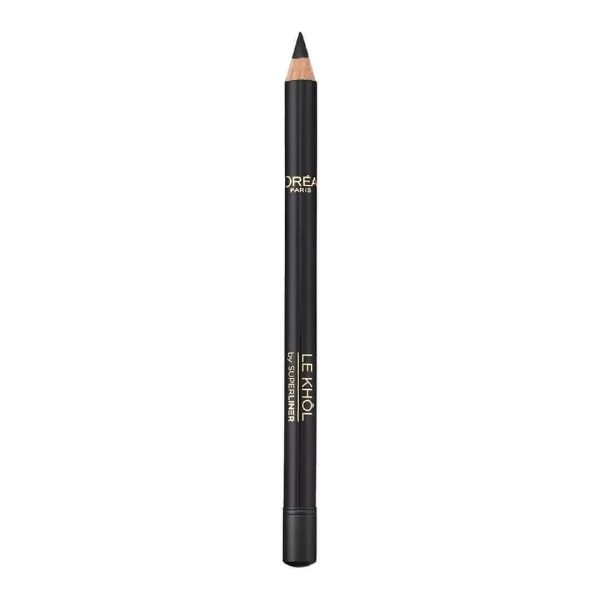L'Oreal Paris, Le Khol By Superliner, Kohl Eyeliner, 101, Midnight Black, 1.2 g