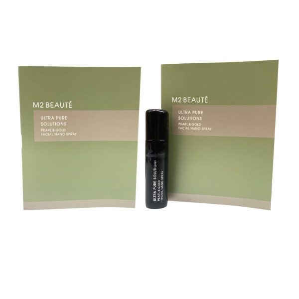 M2 Beaute, Pearl & Gold, Anti-Ageing, Mist Spray, For Face, 5 ml *Sample