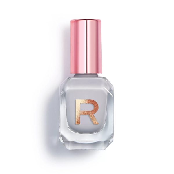 Makeup Revolution, Express, Nail Polish, Uniform Grey, 10 ml