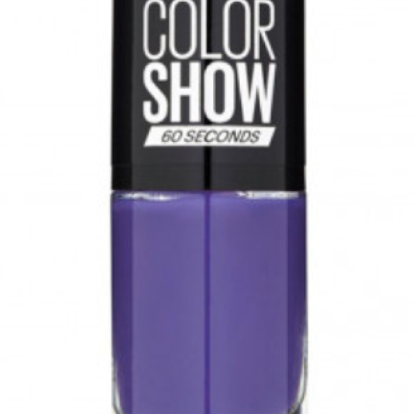 Maybelline, Color Show 60 Seconds, Nail Polish, Nr. 336, Violet Vogue, 7 ml