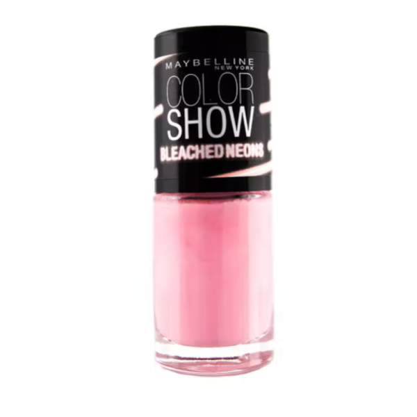Maybelline, Color Show Bleached Neon, Nail Polish, Nr. 243, Tropink, 7 ml