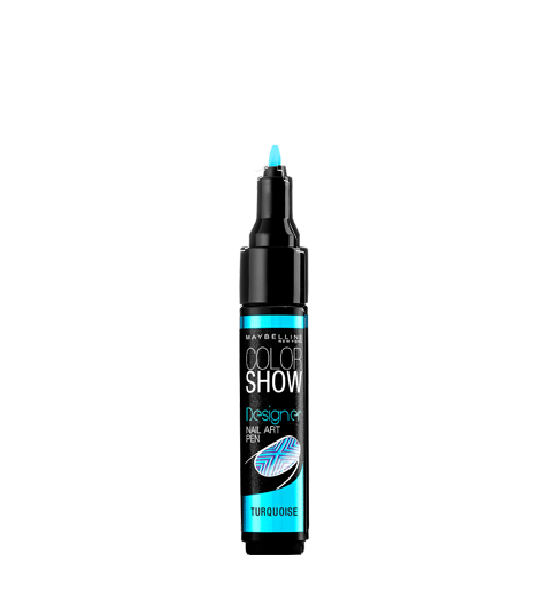 Maybelline, Color Show, Nail Pen, 05, Turquoise, 10 g
