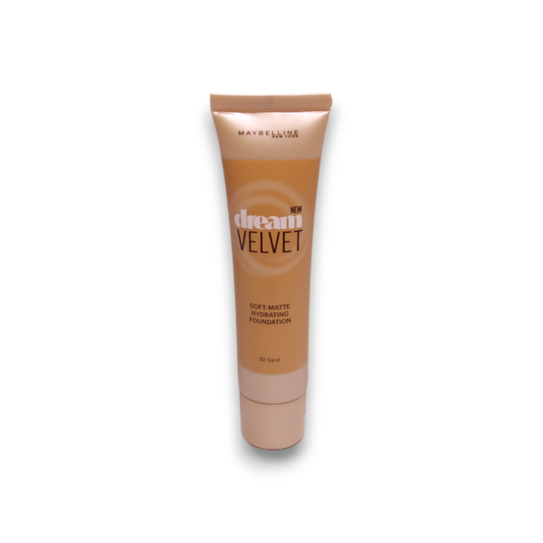 Maybelline, Dream Velvet, Soft Matte, Cream Foundation, No.30, Sand, 30 ml