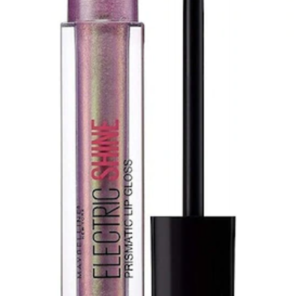 Maybelline, Electrio Shine Prismatic, Lip Gloss, 155, Moonlit Metal, 5 ml