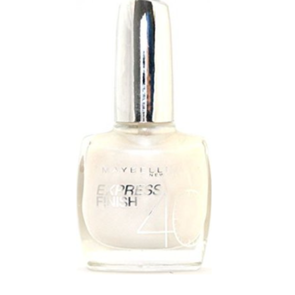 Maybelline, Express Finish 40 Seconds, Nail Polish, Nr. 15, White Dream, 10 ml