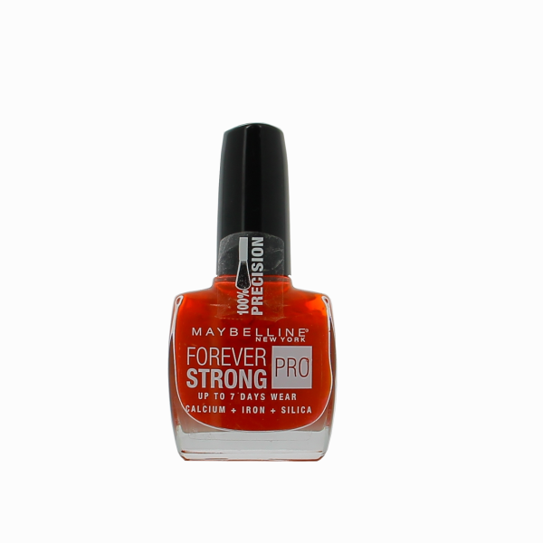 Maybelline, Forever Strong Super Stay 7 Days, Nail Polish, 505, Red, 10 ml