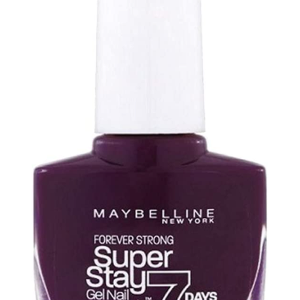 Maybelline, Forever Strong Super Stay 7 Days, Nail Polish, Nr. 05, Extreme Black Current, 10 ml