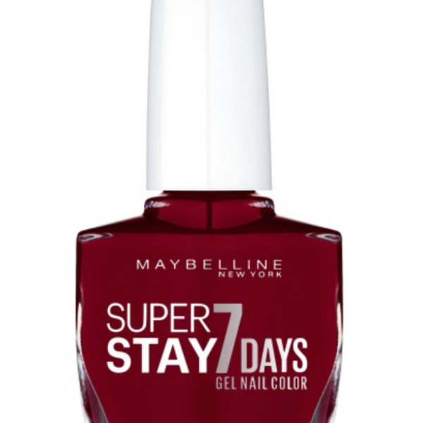 Maybelline, Forever Strong Super Stay 7 Days, Top Coat, Nail Polish, Nr. 265, Divine Wine, 10 ml