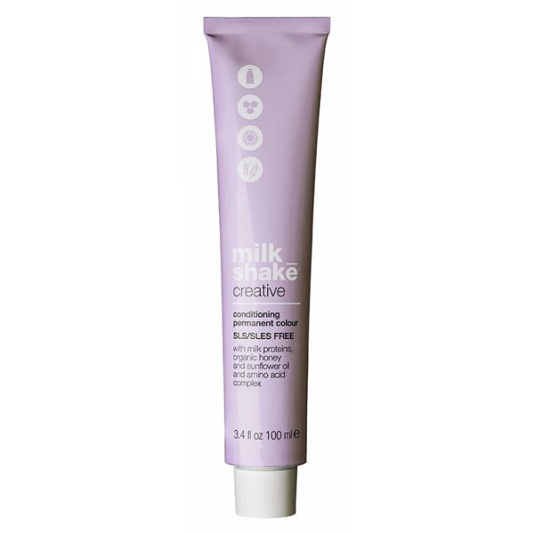 Milk Shake, Creative, SLS/SLES-Free, Permanent Hair Dye, 5.01 Natural Ash Light Brown, 100 ml