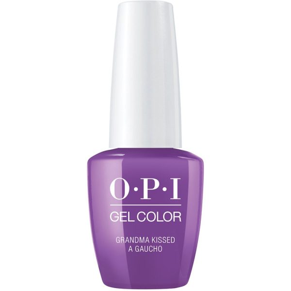Opi, Gel Color, Semi-Permanent Nail Polish, Grandma Kissed A Gaucho, 15 ml