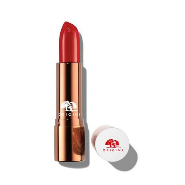 Origins, Blooming Bold, Cream Lipstick, 22, Poppy Pout, 3.1 g