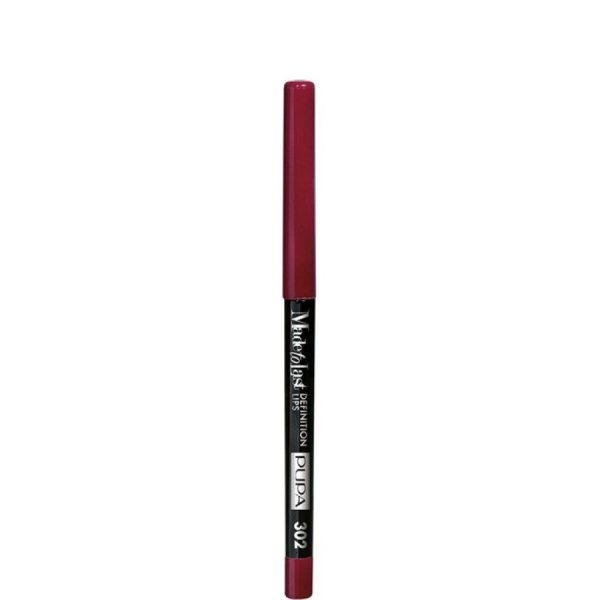 Pupa, Made To Last, Contour, Lip Liner, 302, Chic Burgundy, 0.35 g