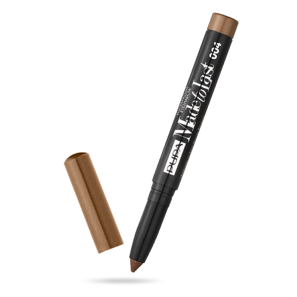 Pupa, Made To Last, Paraben-Free, Waterproof, Eyeshadow Stick, 004, Golden Brown, 1.4 g *Tester