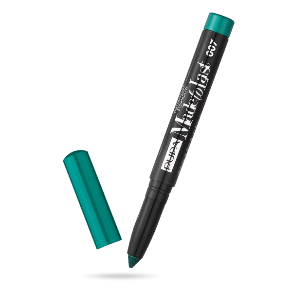 Pupa, Made To Last, Paraben-Free, Waterproof, Eyeshadow Stick, 07, Emerald, 1.4 g *Tester