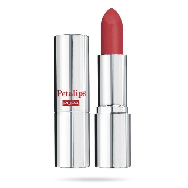 Pupa, Petalips, Paraben-Free, Matte, Cream Lipstick, 015, Dahlia Petal, 3.5 g