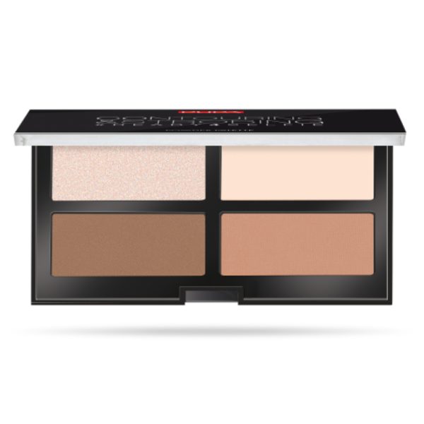Pupa, Ready4Selfie, Contouring & Strobing, Contouring Palette, Light Skin, 001, 17.5 g *Tester