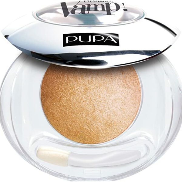 Pupa, Vamp!, Eyeshadow Compact, 202, True Gold, 2.5 g