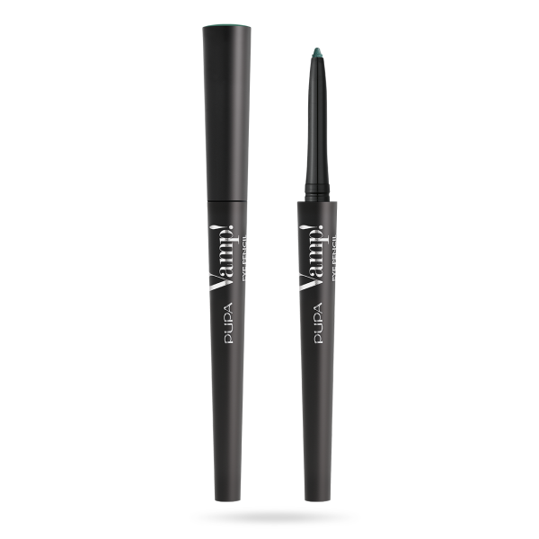 Pupa, Vamp!, Paraben-Free, Waterproof, Kohl Kajal Eyeliner, 301, Ultimate Malachite, 0.35 g