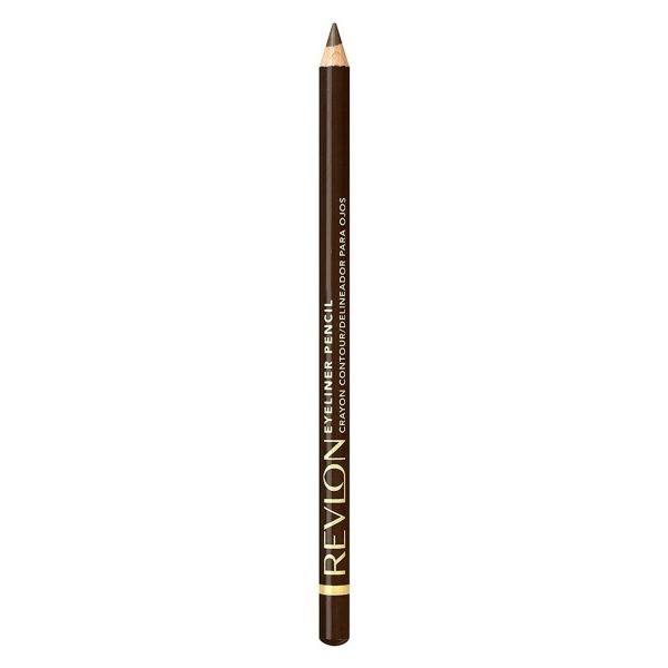 Revlon, Dipped End, Blending, Gel Pencil Eyeliner, 02, Earth Brown, 1.49 g