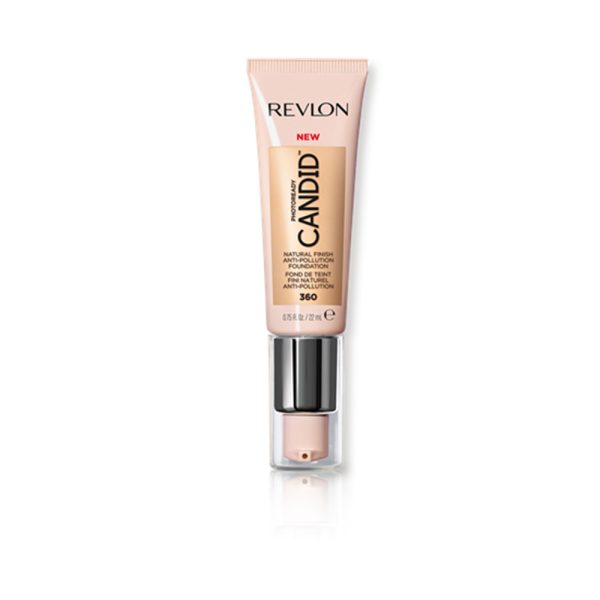Revlon, PhotoReady Candid, Natural Finish, Cream Foundation, 360, Cashew, 22 ml