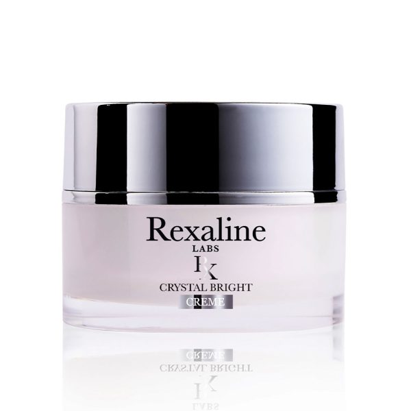Rexaline, Crystal Bright, Hyaluronic Acid + 3 Bright Active, Illuminating, Cream, For Face, 50 ml