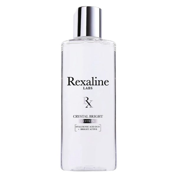 Rexaline, Crystal Bright, Hyaluronic Acid + 3 Bright Active, Illuminating, Exfoliating Lotion, 150 ml *Tester