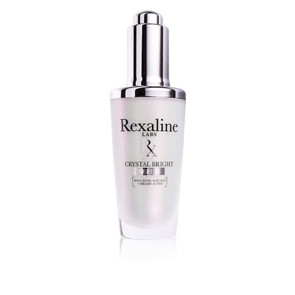 Rexaline, Crystal Bright, Hyaluronic Acid + 3 Bright Active, Illuminating, Serum, For Face, 30 ml