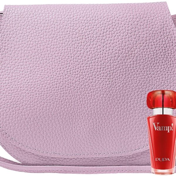Set Pupa: Vamp! Definition, Paraben-Free, Waterproof, Lash Defining, Mascara, 001, Extra Black, 9 ml + Vamp!, Paraben-Free, Volume, Cream Lipstick, 301, Intense Red, 3.5 g