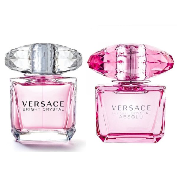 Set Versace: Bright Crystal Absolu, Eau De Parfum, For Women, 30 ml + Bright Crystal, Eau De Toilette, For Women, 30 ml
