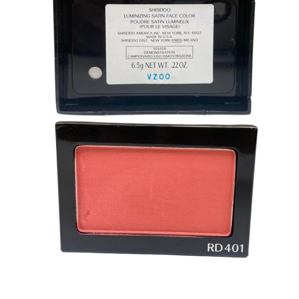 Shiseido, Luminizing Satin, Blush Compact Powder, Rd401, Orchid, 6.5 g *Tester
