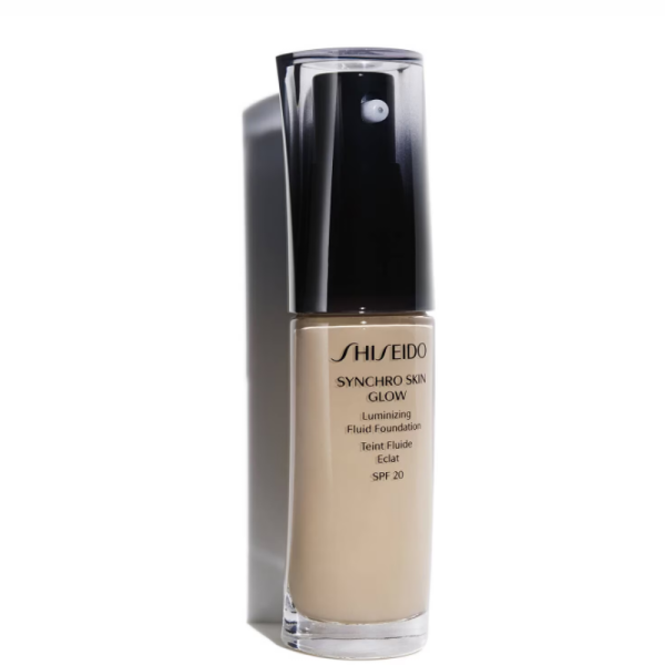 Shiseido, Synchro Skin Glow, Luminizing, Liquid Foundation, No. 2, Golden, SPF 20, 10 ml *Tester
