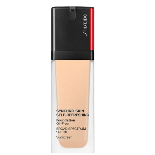 Shiseido, Synchro Skin, Oil-Free, Liquid Foundation, 140, Porcelain, SPF 30, 10 ml *Tester