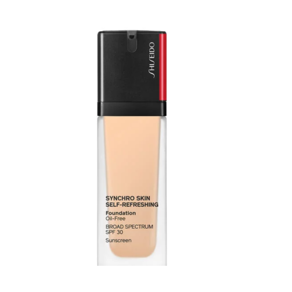 Shiseido, Synchro Skin Self-Refreshing, Oil-Free, Liquid Foundation, 220, Linen, SPF 30, 10 ml *Tester