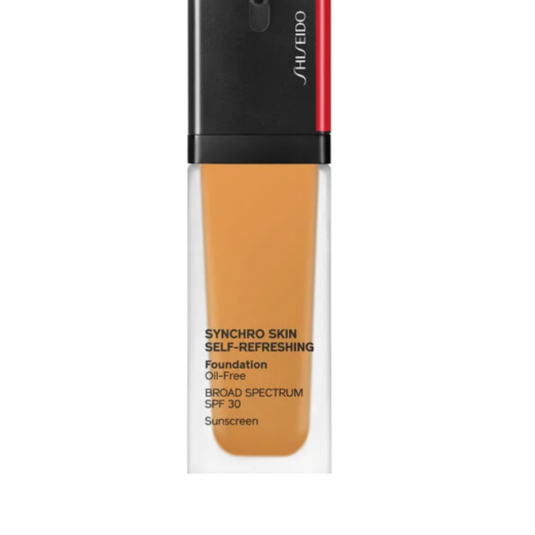 Shiseido, Synchro Skin Self- Refreshing Cushion, Oil-Free, Liquid Foundation, 420, Bronze, SPF 30, 30 ml